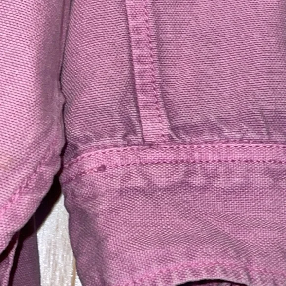 Anthropologie Pilco S Pink Oversized Cotton Linen Button Down Blouse Worn Once - Picture 13 of 13